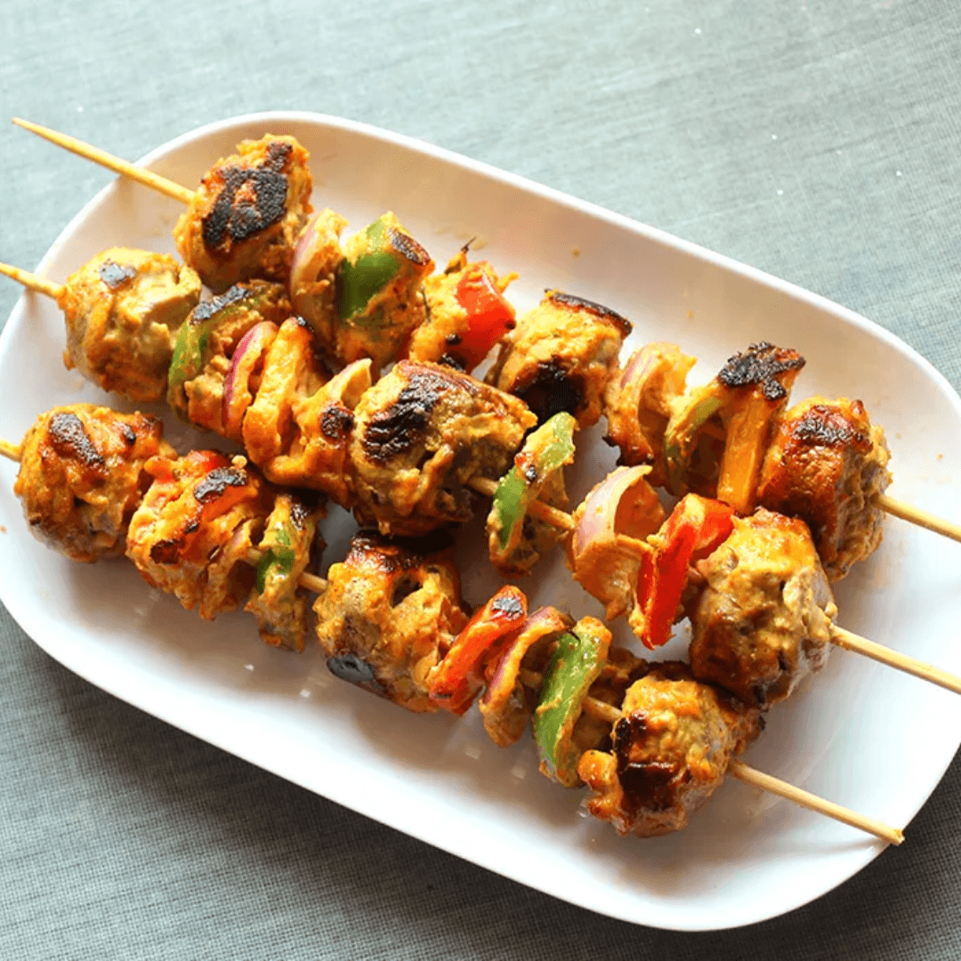 Marinated Mushroom Tikka - Dera Farms