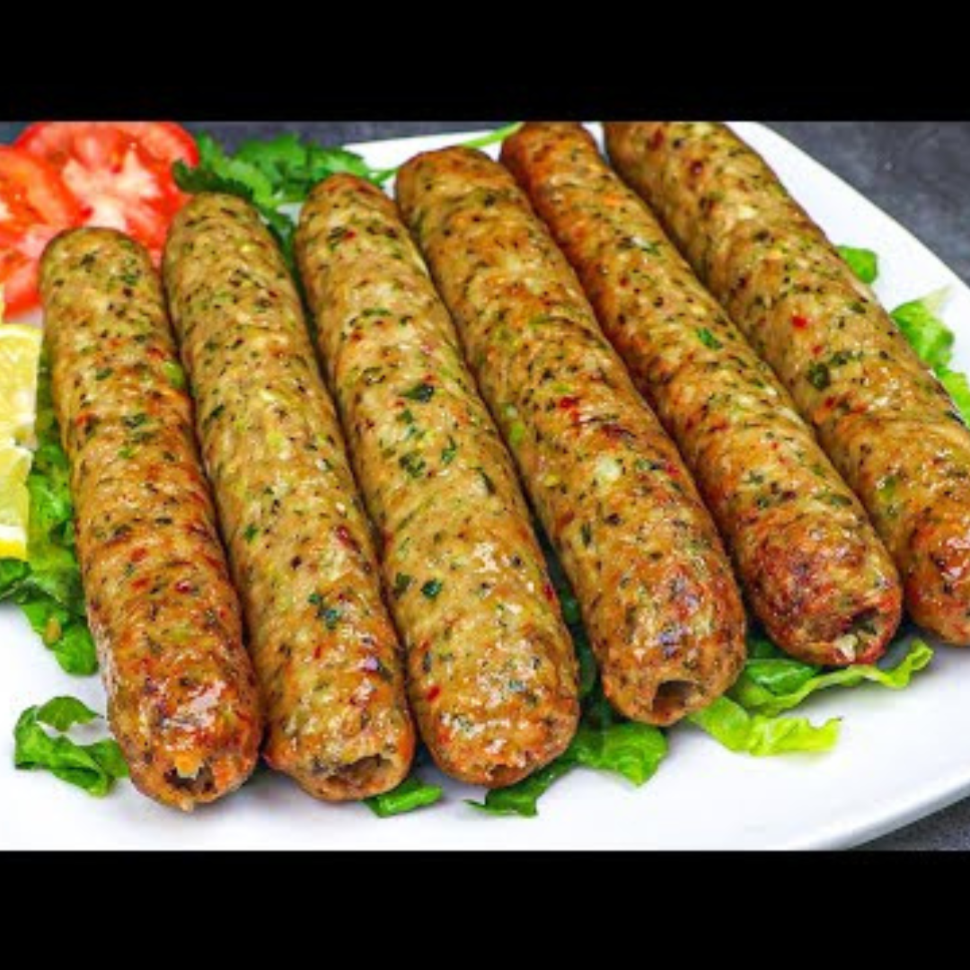 Hot Garlic Seekh Kebab - Dera Farms