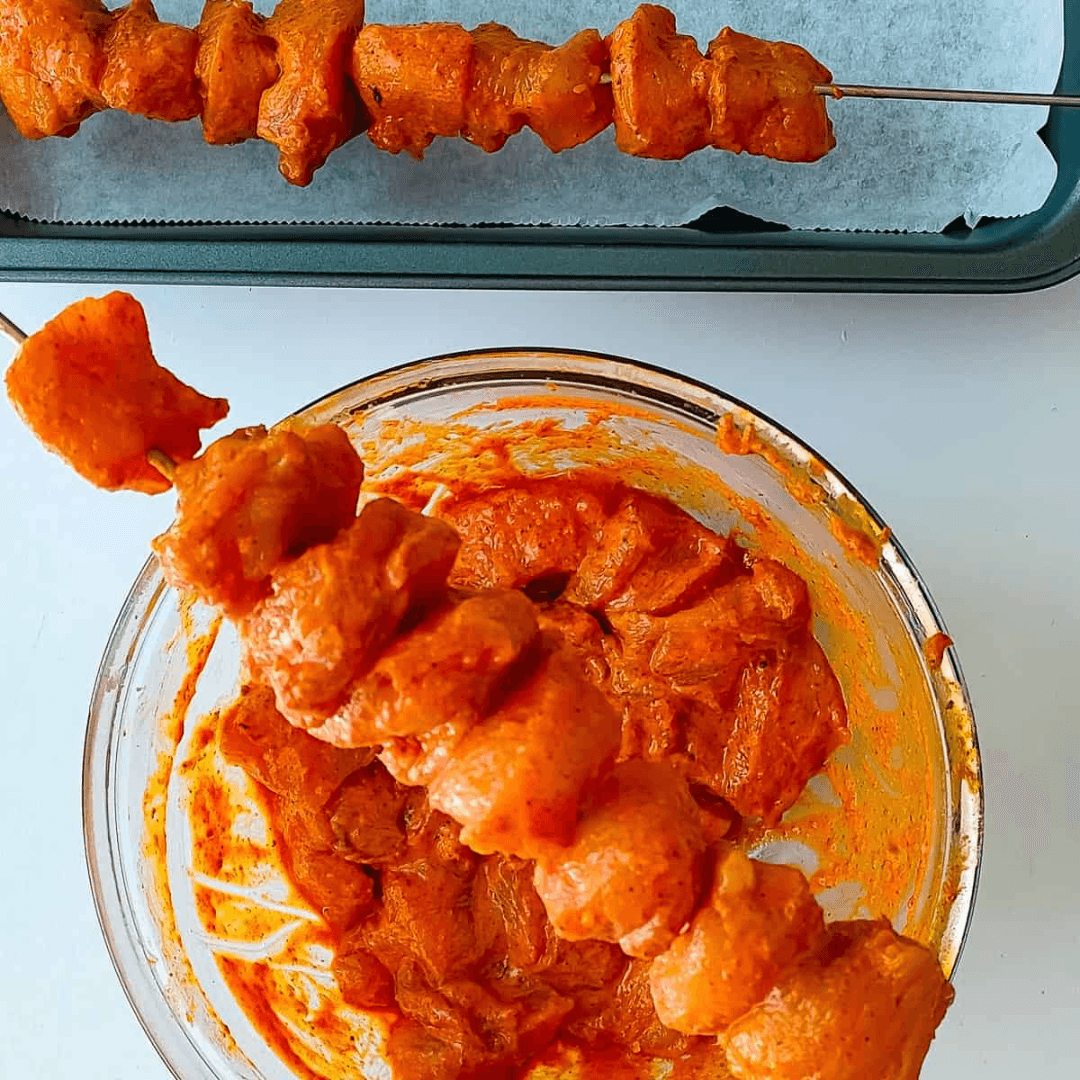 Marinated Chicken Tikka - Dera Farms
